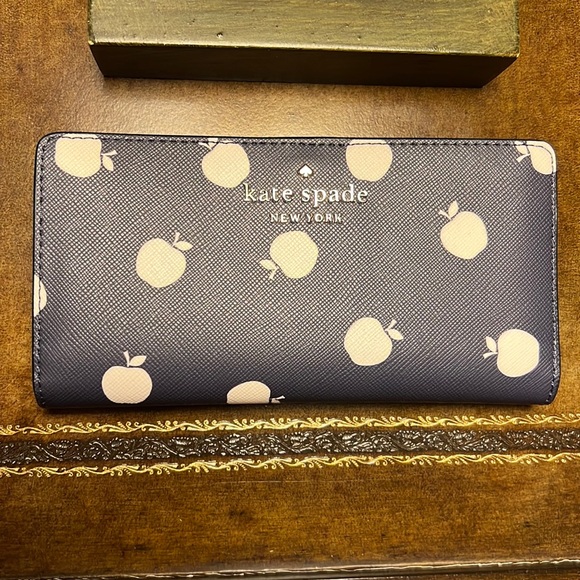 Kate spade staci orchard tossblazer blue wallet